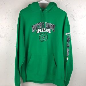 Vintage CHAMPION ECO FLEECE ''Notre Dame Irish'' Sweatshirt  Hoodie